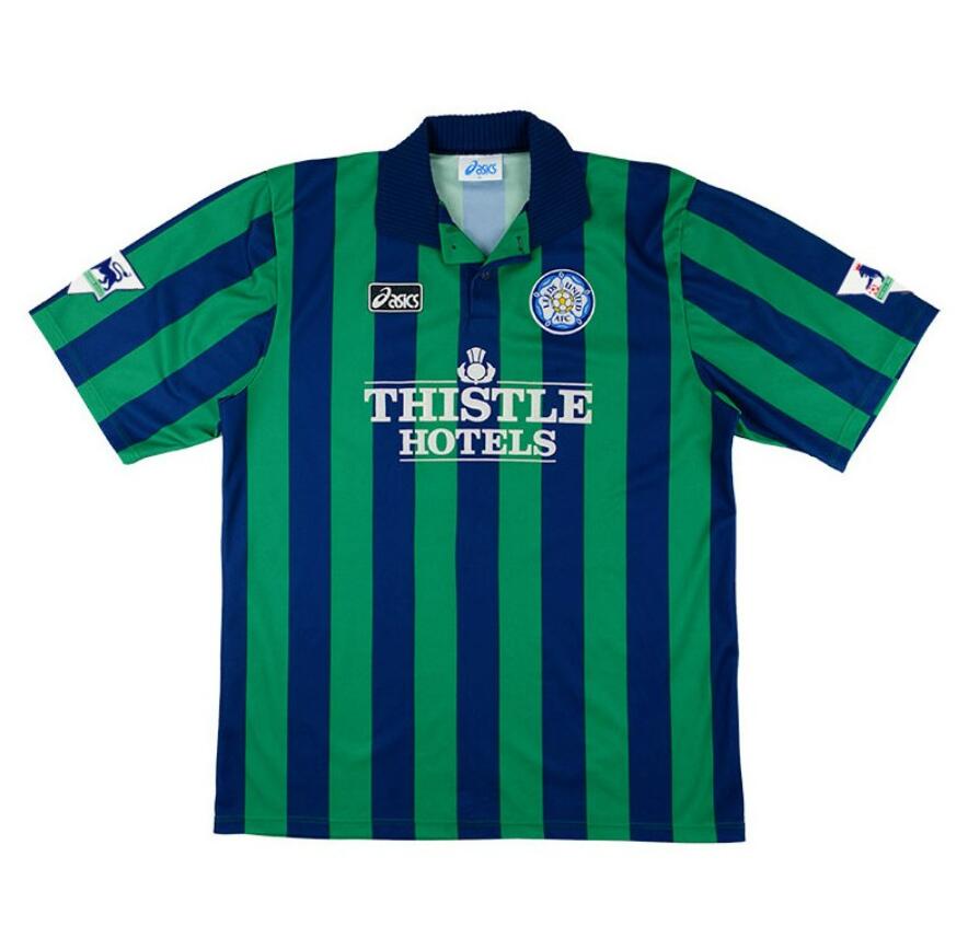 1993-95 Leeds United Retro Football Kit Third Soccer Jersey